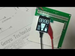 VA LCD Display White Graphics Black Panel Long strip 4.5V 9PIN