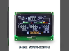 Custom Segment LCD Display 4.3 Inch VA Black Screen White Backlight 5.0V