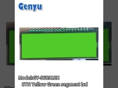 Compact Custom LCD Display STN No Backlight 20PIN 7 Segment Screen For Meters