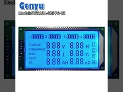 Custom LCD Segment Display Module HT1621 TN Positive Blue Backlight For Charger