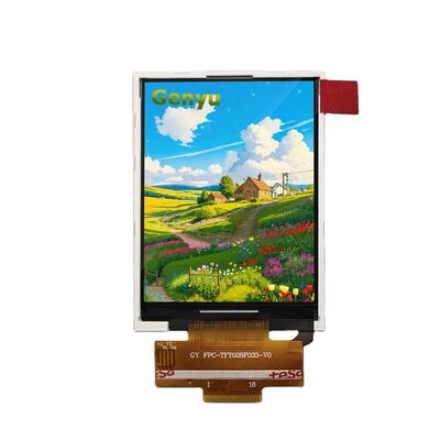Genyu 2.8 Inch 240x320 Pixels TFT LCD Display with 4SPI ST7789 Driver TN Transmissive 18 Pin Soldering