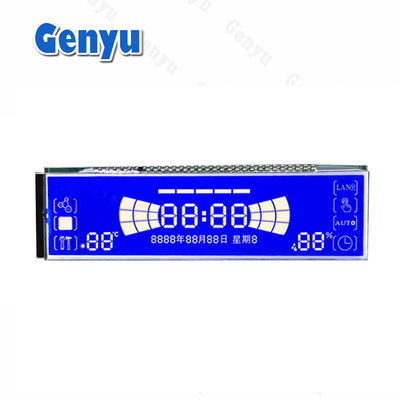 Good price Custom Design LCD Display Screen STN Segment Blue 30PIN For Cleaning Machine online