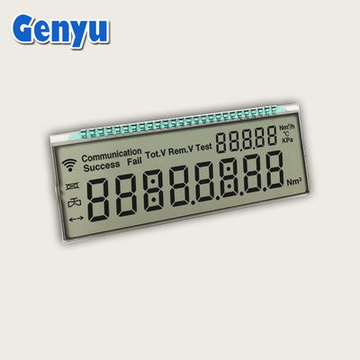 Good price HTN Custom Segment LCD Display 6 O'Clcok 3.3V 26PIN For Gas Meters online