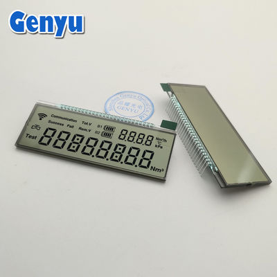 Good price Custom Size LCD Display Gas Meters HTN Positive Reflective LCD Screen 78x30mm online