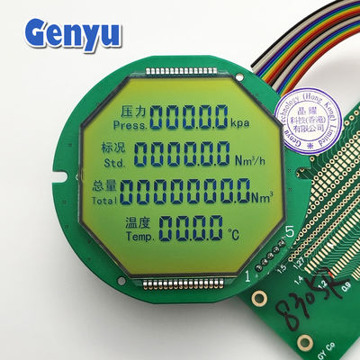 Good price 2.36 Inch Segment LCD Display Round STN LCD Display No Backlight online
