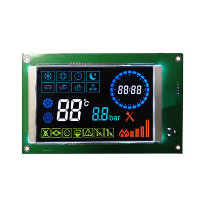 Good price VA LCD Segment Display Module Chip On Board Color Icons 5.0V High Contrast online