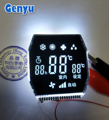 Good price Octagon VA LCD Display Black Background 2 Digit 7 Segment Display online