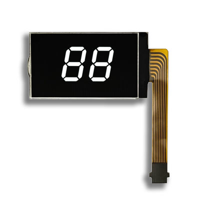 Good price Black VA Type LCD Display Panel 2 Digit  LCD Display 8PIN FPC Connect 5V Supply online