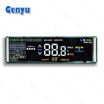 Good price Black VA LCD Display Seven Segment 5V LCD Screen For Golf Equipment online