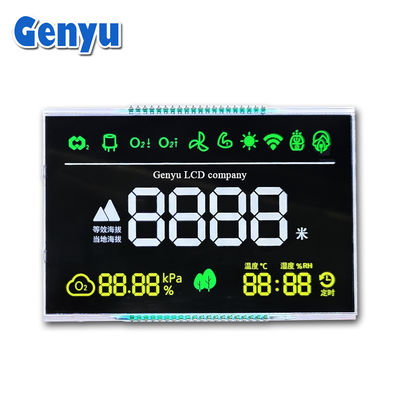 Good price High Contrast  VA LCD Display Black Screen Negative White Segments 3.6V 40PIN online