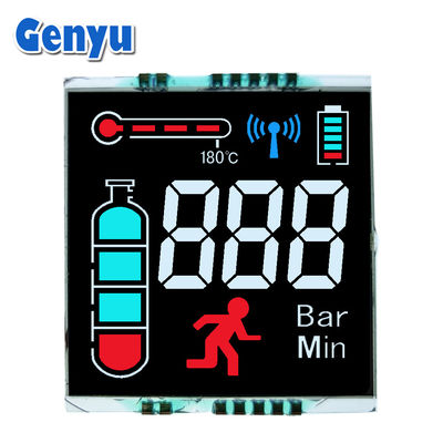 Good price Vertical Alignment LCD VA Negative Transmissive 3 Digit LCD Display 3.3V 14PIN online