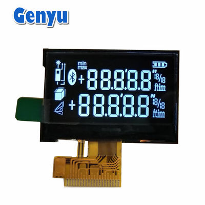Good price COG FPC VA LCD Segment Display White On Black SPI Interface For Rangefinder online
