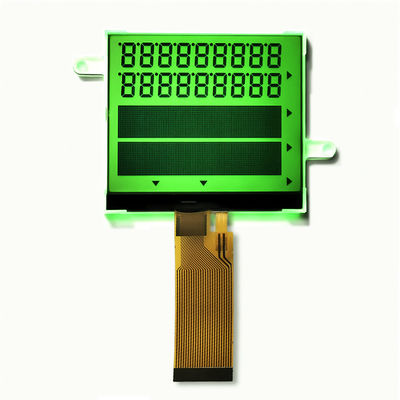 Good price Green Backlight COG LCD Display Transflective STN Segment + Graphic 24pin FPC online