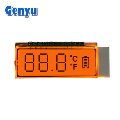 Good price TN Segment Custom LCD Screen 2 Colors LED Backlight For Temperature Gun online