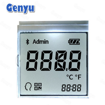 Good price Custom Segment LCD Display Transflective RGB Color Backlight For Forehead Thermometer online