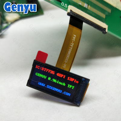 Good price Compact 0.96 Inch TFT LCD Display 80x160 Pixels 14pin ZIF Connect SPI Interface online