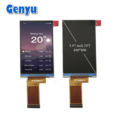 Good price 3.97 Inch TFT LCD Panel Free Angle 480x800 Pixels GC9503 40PIN FPC With RGB Interface online