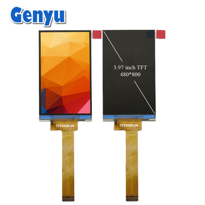 Good price 3.97Inch TFT LCD Panel IPS 480x800 Resolution WVGA MIPI 24pin FPC 0.5mm Pitch online