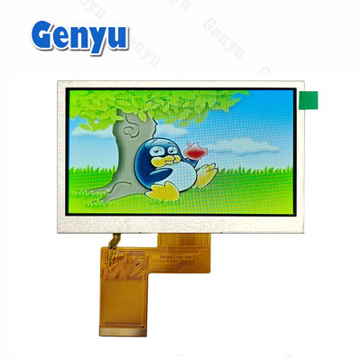 Good price 4.3 inch TFT LCD Display 480x272 Resolution RGB 40PIN FPC Normal White online