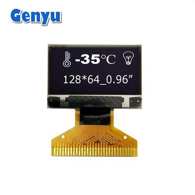 Good price Thin 0.96 Inch OLED Module 128x64 Resolution SSD1315 30pin Soldering FPC online