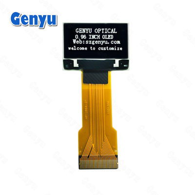 Good price 0.96 Inch OLED Module White 128*64 Pixels 30pin FPC Long Socket Type online