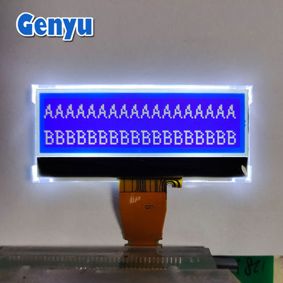 Good price 2.18 Inch COG Graphic LCD Display 128x64 Dots STN Blue 10PIN SPI Interface online