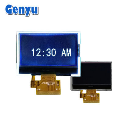 Good price 1.7 Inch 128 * 64 LCD Display FFSTN Negative 1.8V 21PIN Parallel Interface online