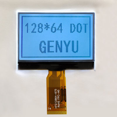 Good price 1.88 Inch 128x64 Dot Matrix LCD Display Module FSTN White 14PIN SPI Interface online