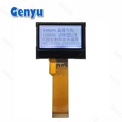 Good price 0.96 Inch 128x64 Monochrome FSTN LCD Display 15pin White Backlight SPI Interface online