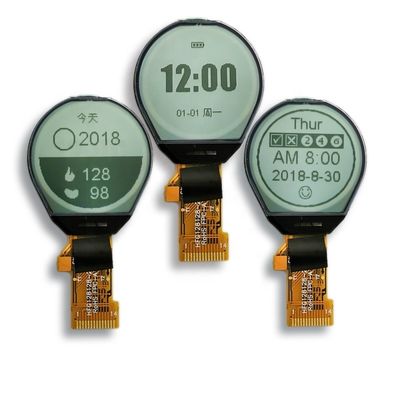 Good price 1.3inch GY128128-23 Round LCD Module 4-Spi FSTN Custom Monochrome Dot Matrix Clock COG LCD Screen 128x128 Circle Display online