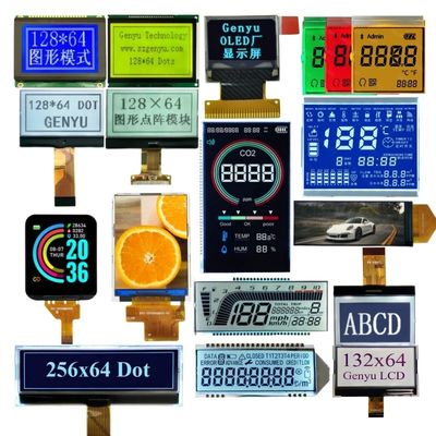 Good price Oem Odm Monochrome 128x64 Graphic Cog Custom HTN STN Fstn Segment black Va Segment OLED IPS Color TFT Touch LCD Display Lcd online