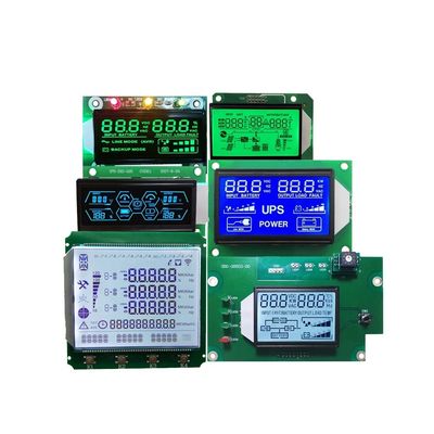 LCD Polarizer Transmissive/Transflective/Reflective Custom Monochrome 7 Segment LCD Dot Matrix COB Display Module Board