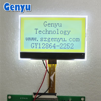Good price 2.48 Inch Graphic LCD Display 128x64 Pixels STN Yellow-green With White Backlight online