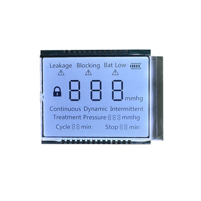 Good price Monochrome  White Segment HTN Positive LCD Screen Display 3.3V 27PIN online