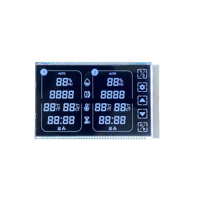 Good price Customized Size 3.3V VA Touch LCD Screen Segment Display White Digits 78PIN online