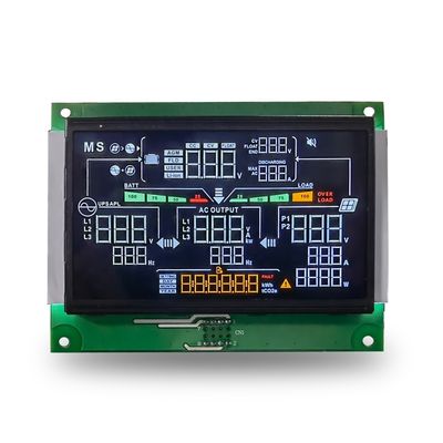 Good price 7 Segmental Digital Solar Inverter LCD Display Screen Black VA -20-70C with and Driver IC CS1621 online
